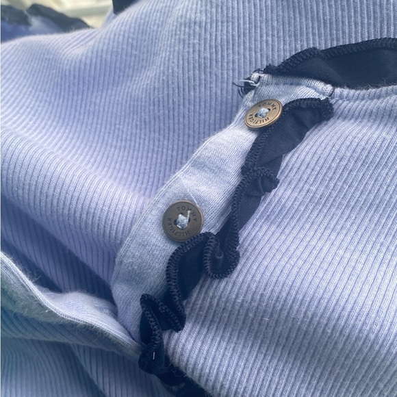 Hilfiger Lilac Ribbed Long Sleeve💜 - Picture 4 of 4